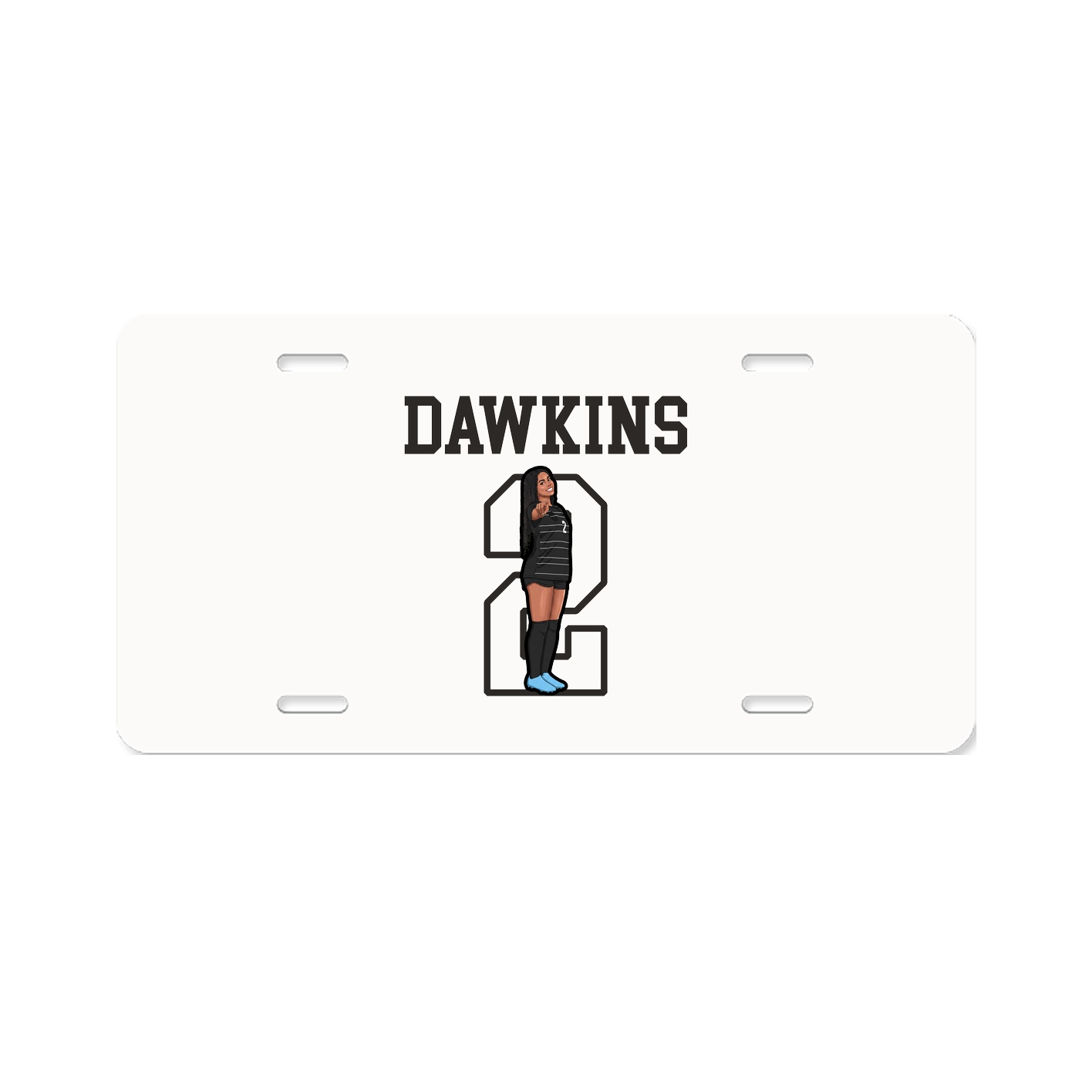 License Plate — Shirsey in Classic