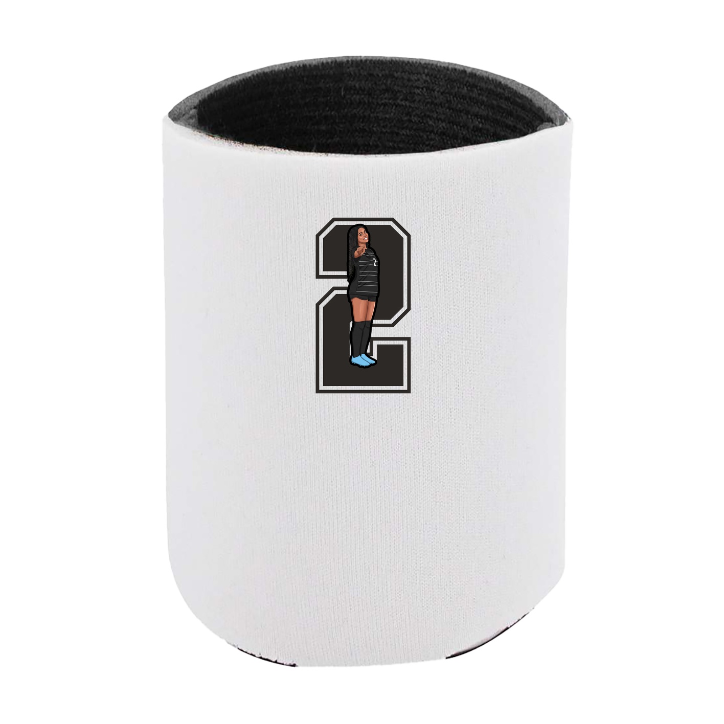 Can Holder — Number in White