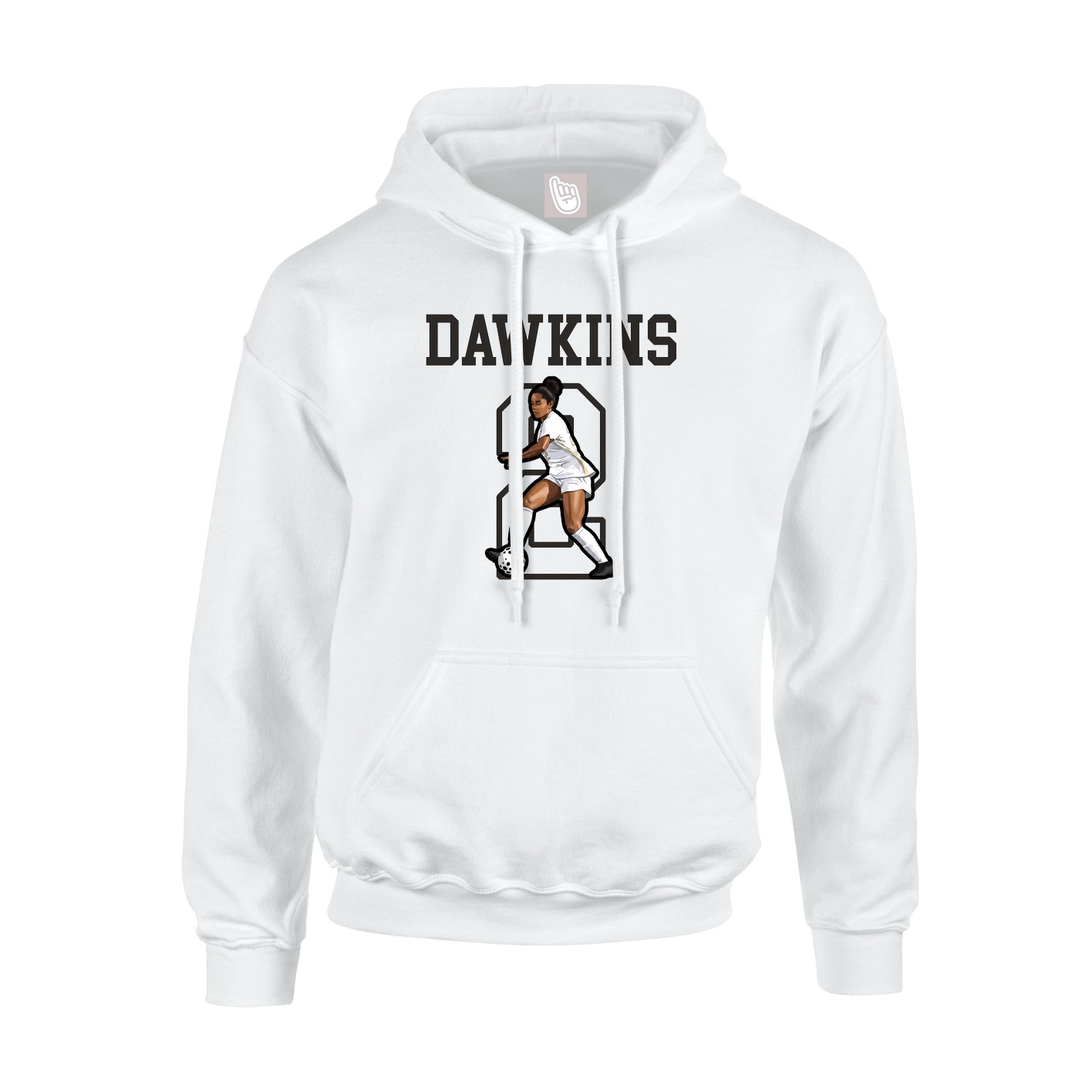 Youth Hoodie — Shirsey in White