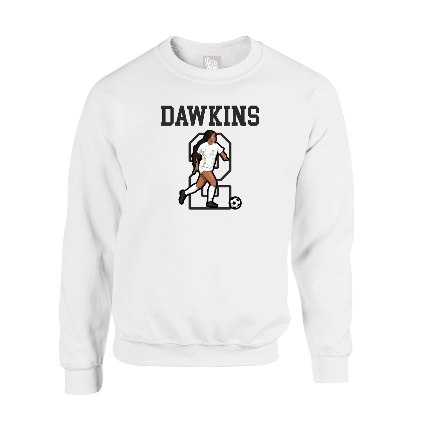 Fleece Crew — Shirsey in White