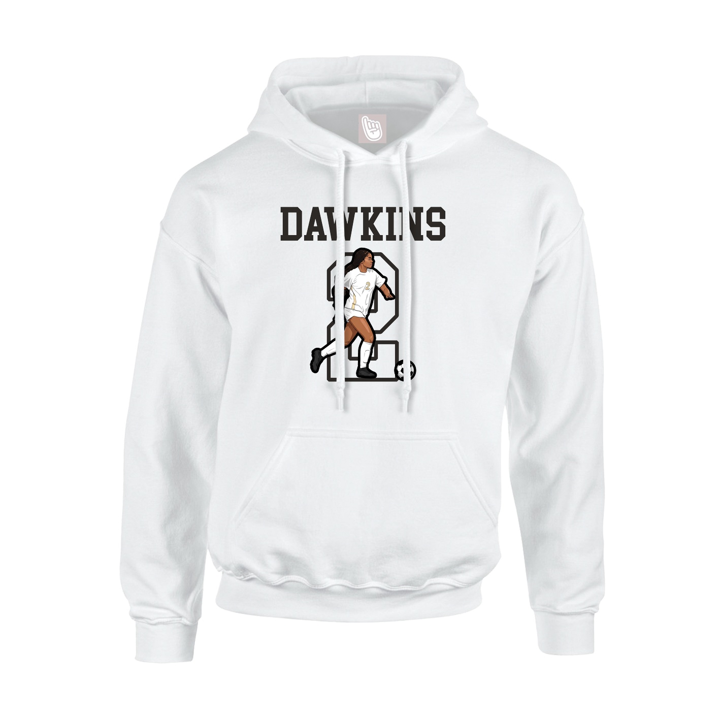 Youth Hoodie — Shirsey in White