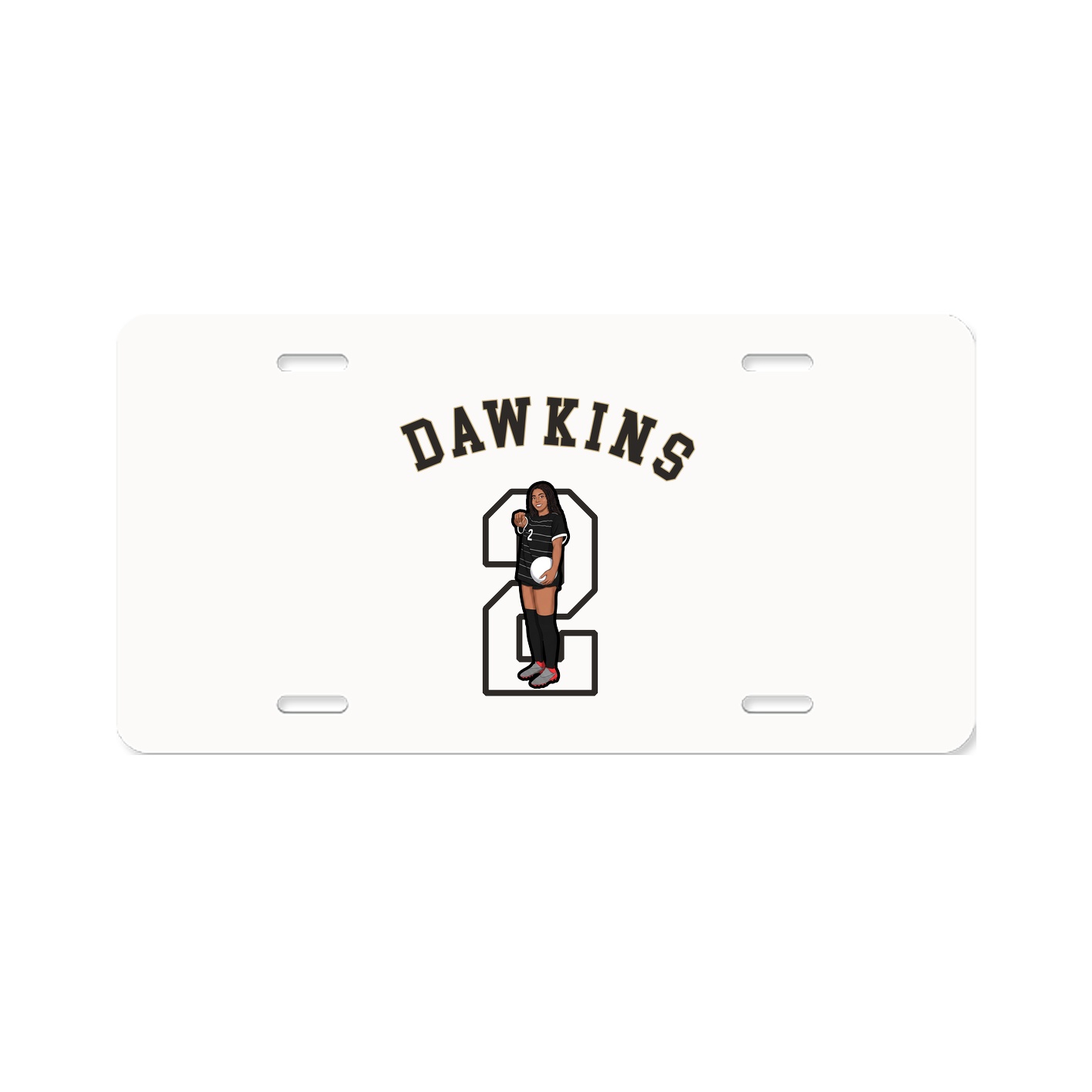 License Plate — Shirsey Arch in Classic