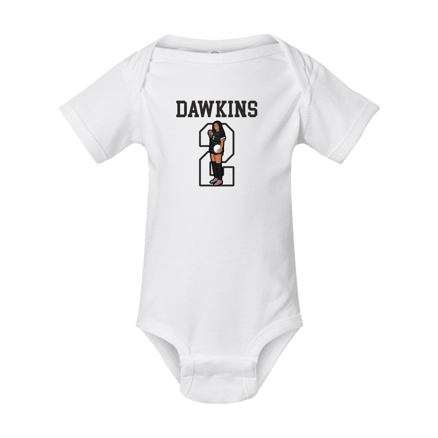 Baby Onesie — Shirsey in White