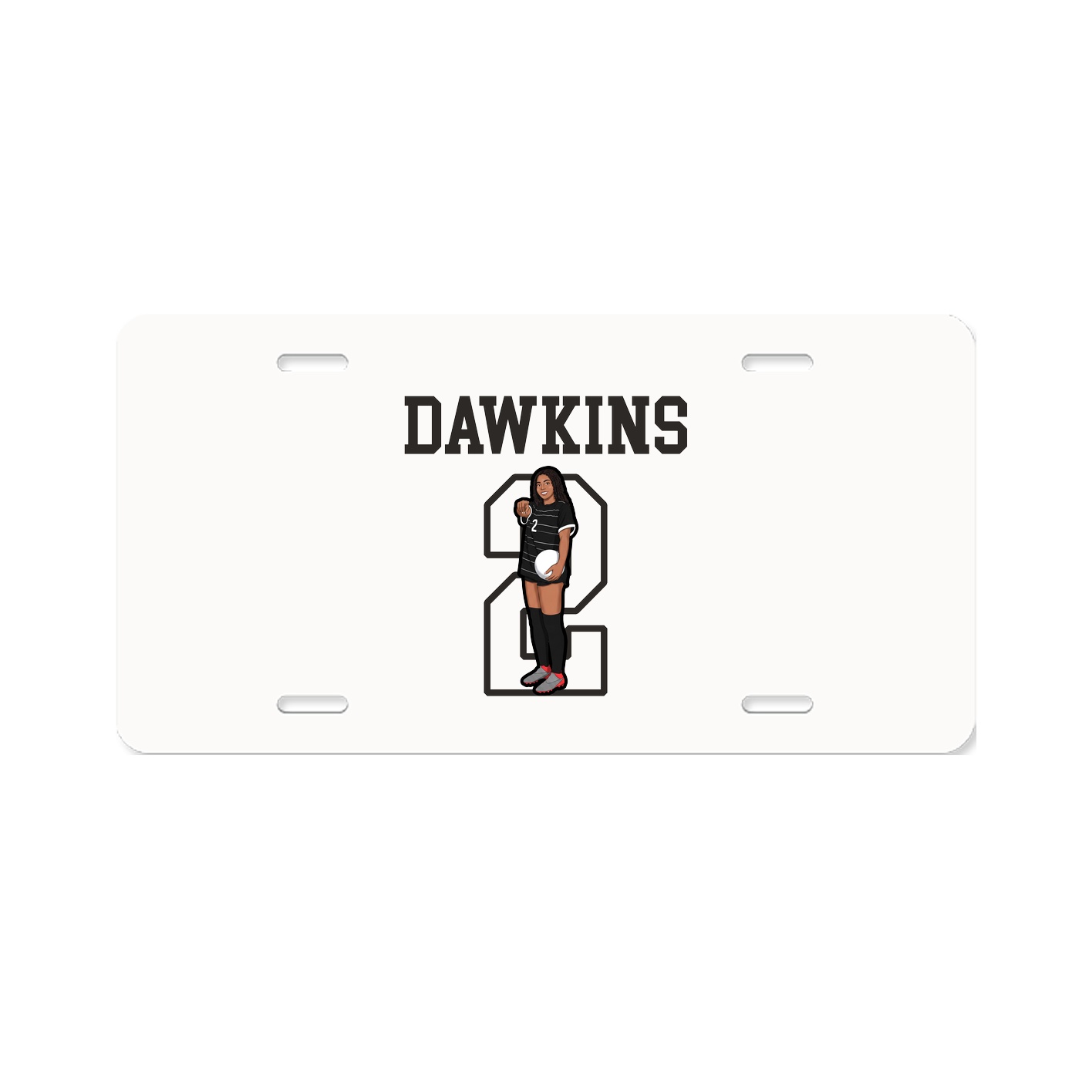 License Plate — Shirsey in Classic