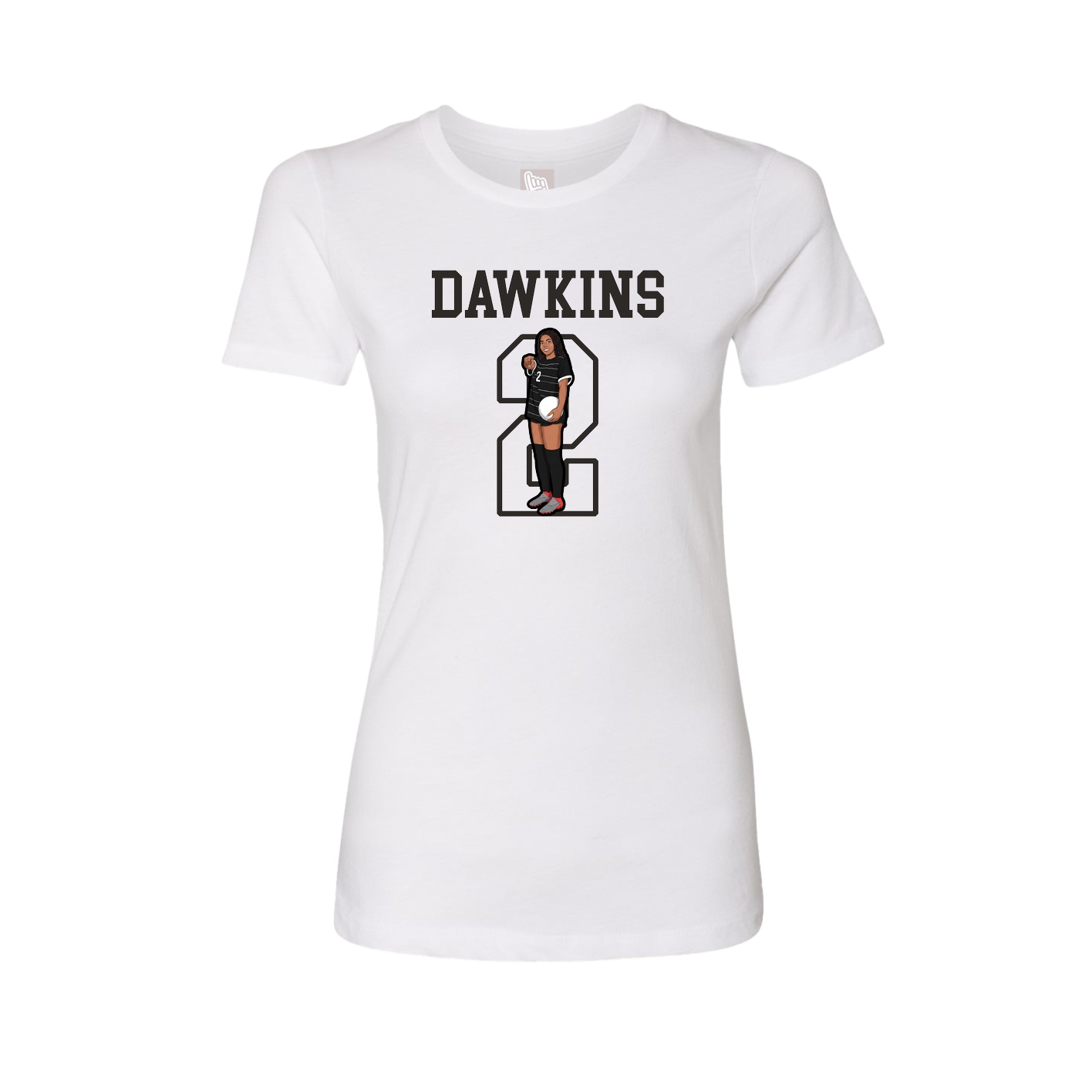 Fitted Women's Tee — Shirsey in White