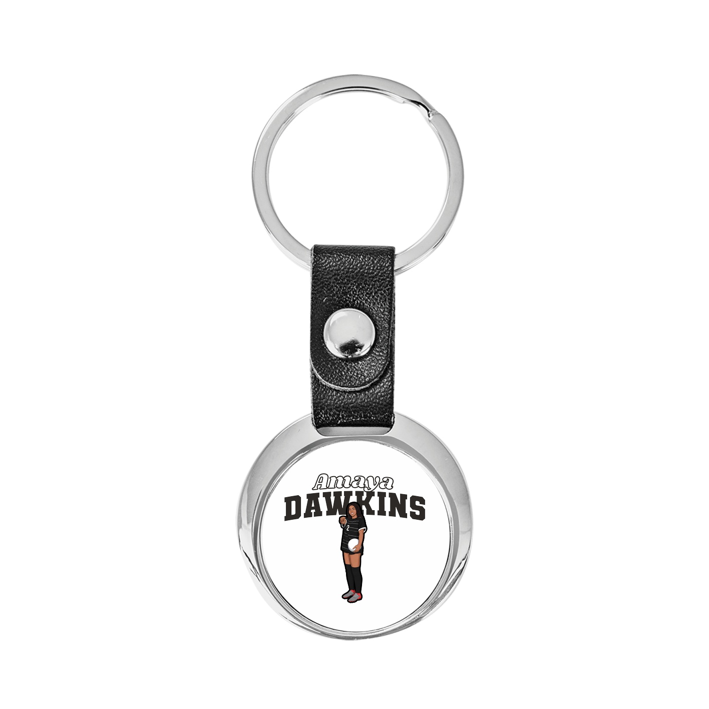 Key Chain — Name Arch in Classic