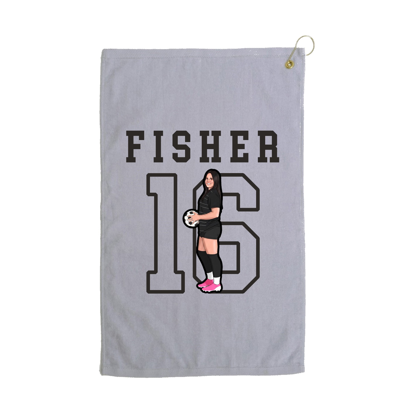 Golf Towel — Shirsey in Grey