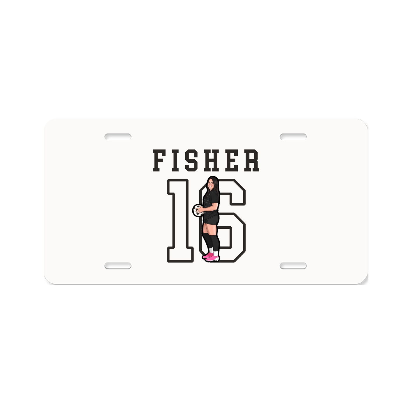 License Plate — Shirsey in Classic