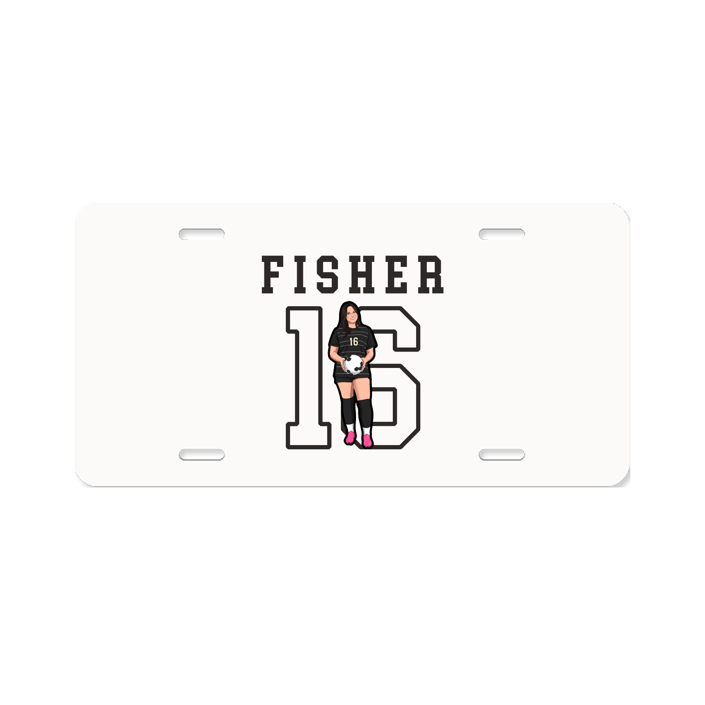 License Plate — Shirsey in Classic