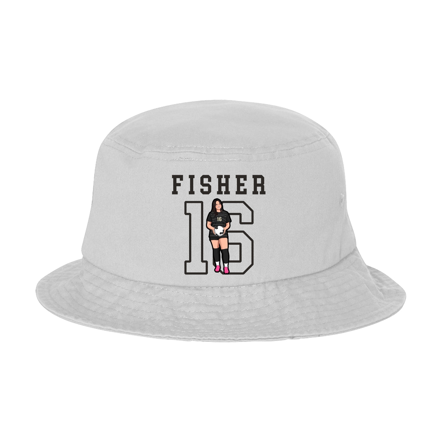 Bucket Cap — Shirsey in White