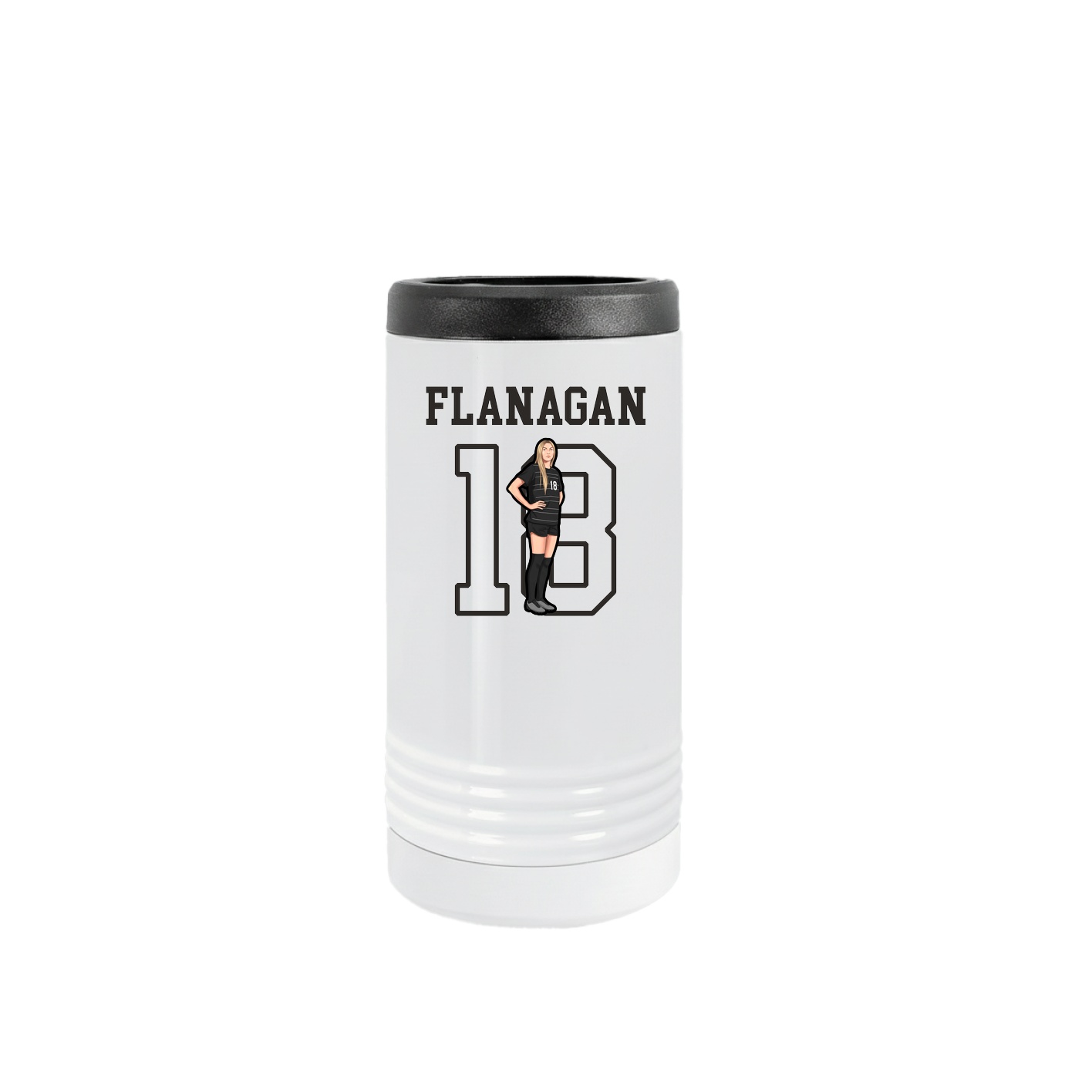 Slim Beverage Holder — Shirsey in White