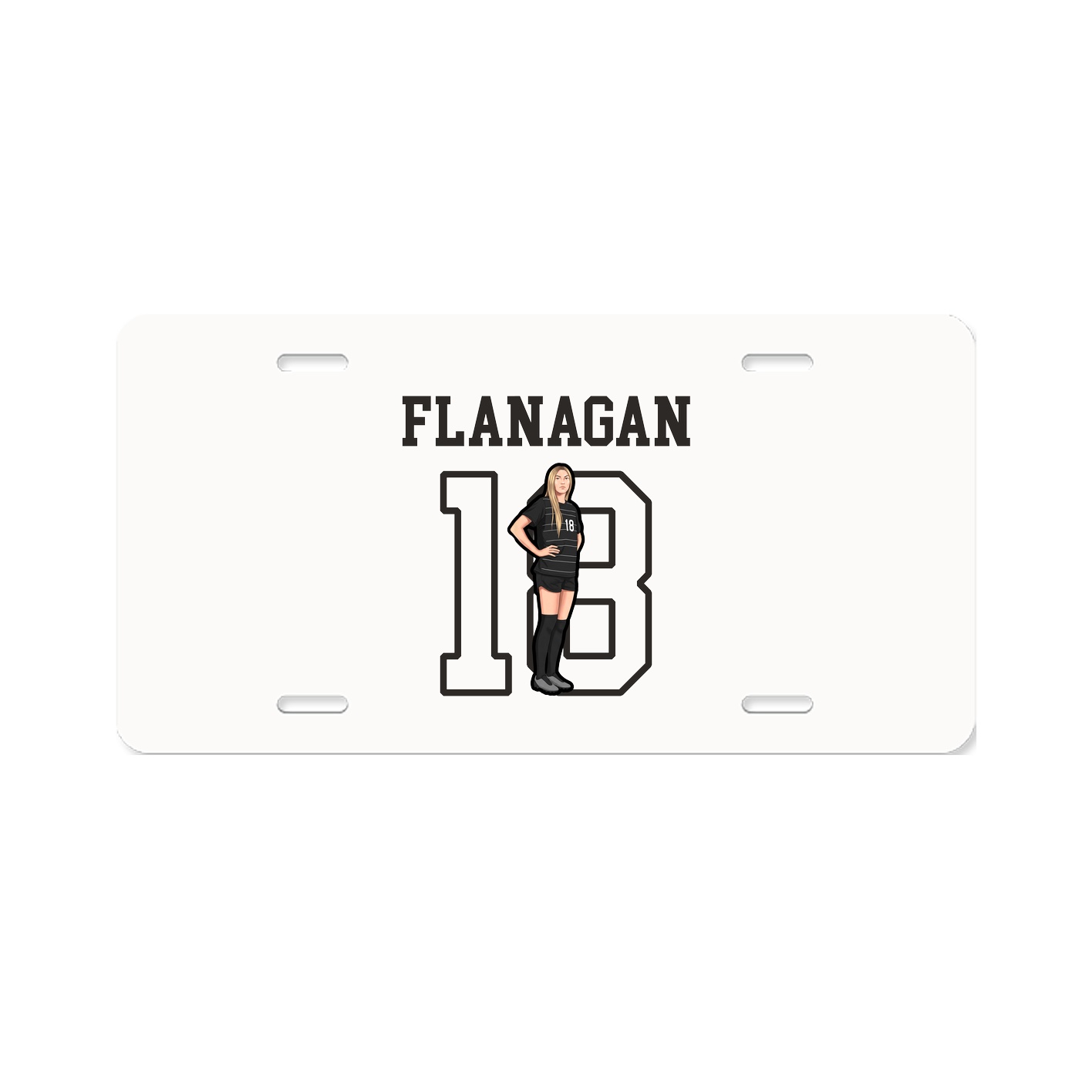 License Plate — Shirsey in Classic