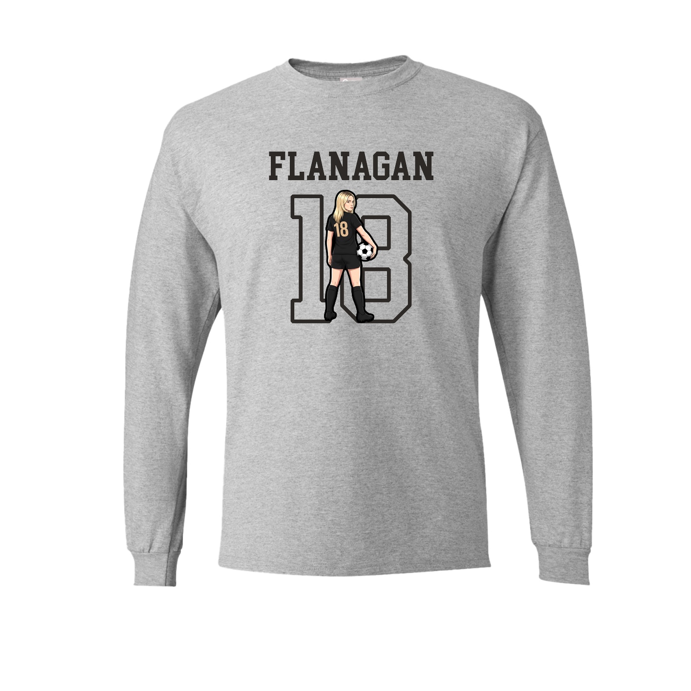 Long Sleeve Tee — Shirsey in Grey