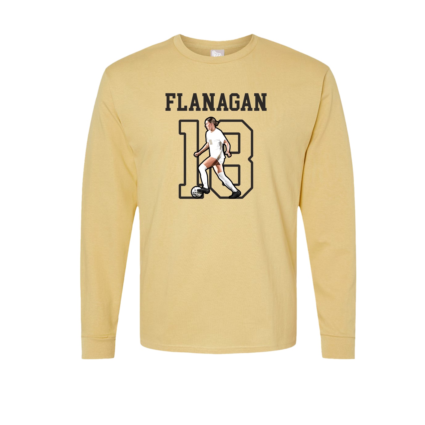 Long Sleeve Tee — Shirsey in Vegas Gold