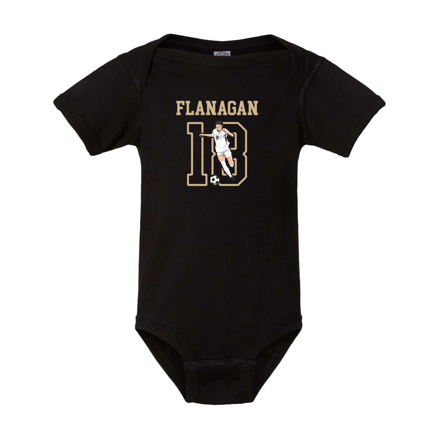 Baby Onesie — Shirsey in Black