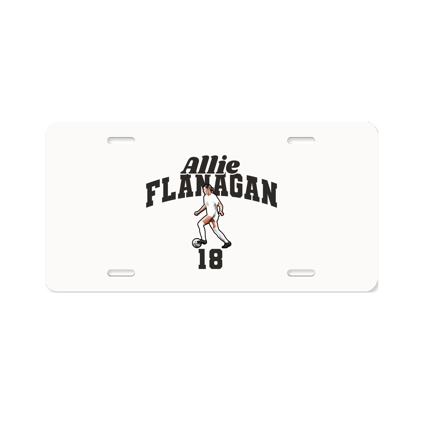 License Plate — Signature Arch in Classic