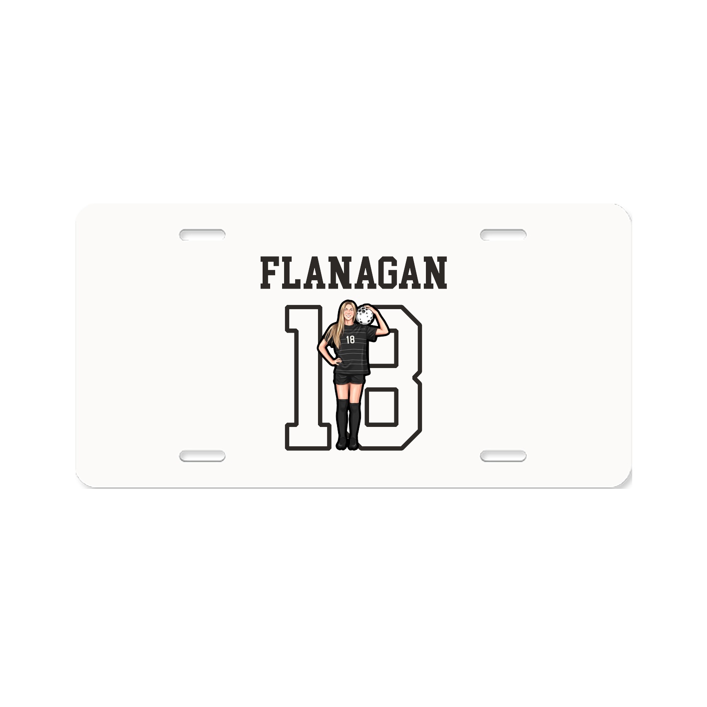 License Plate — Shirsey in Classic