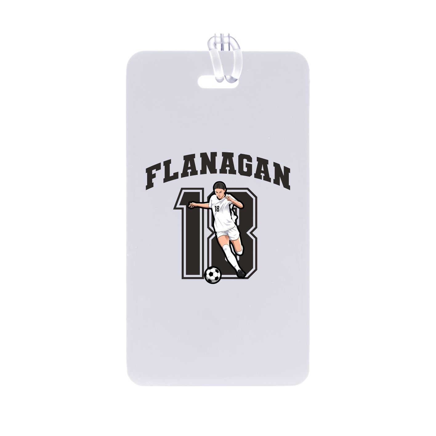 Bag Tag — Number in Classic