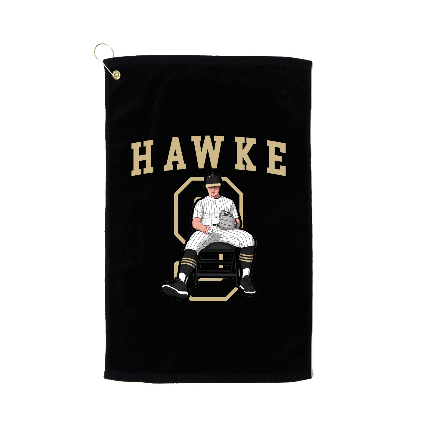 Golf Towel — Shirsey in Black