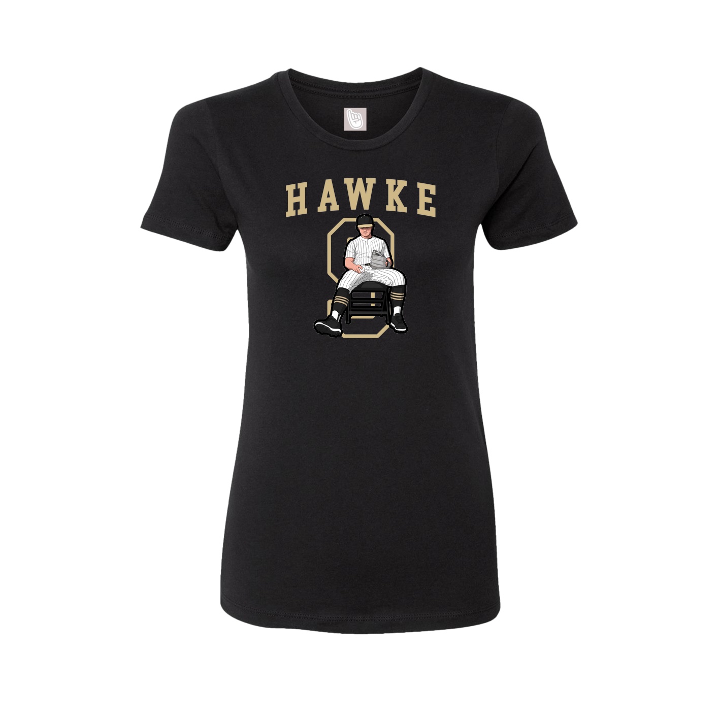 Fitted Women's Tee — Shirsey in Black
