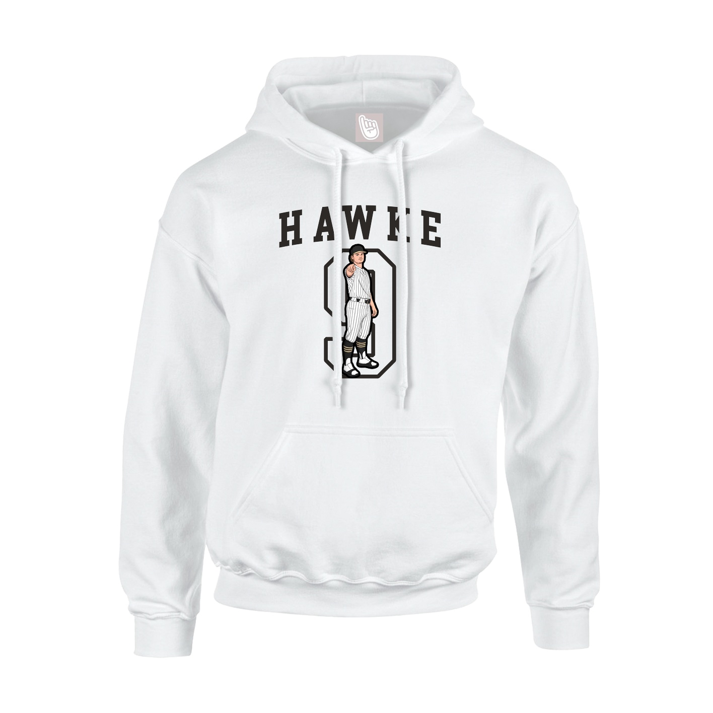 Hoodie — Shirsey in White