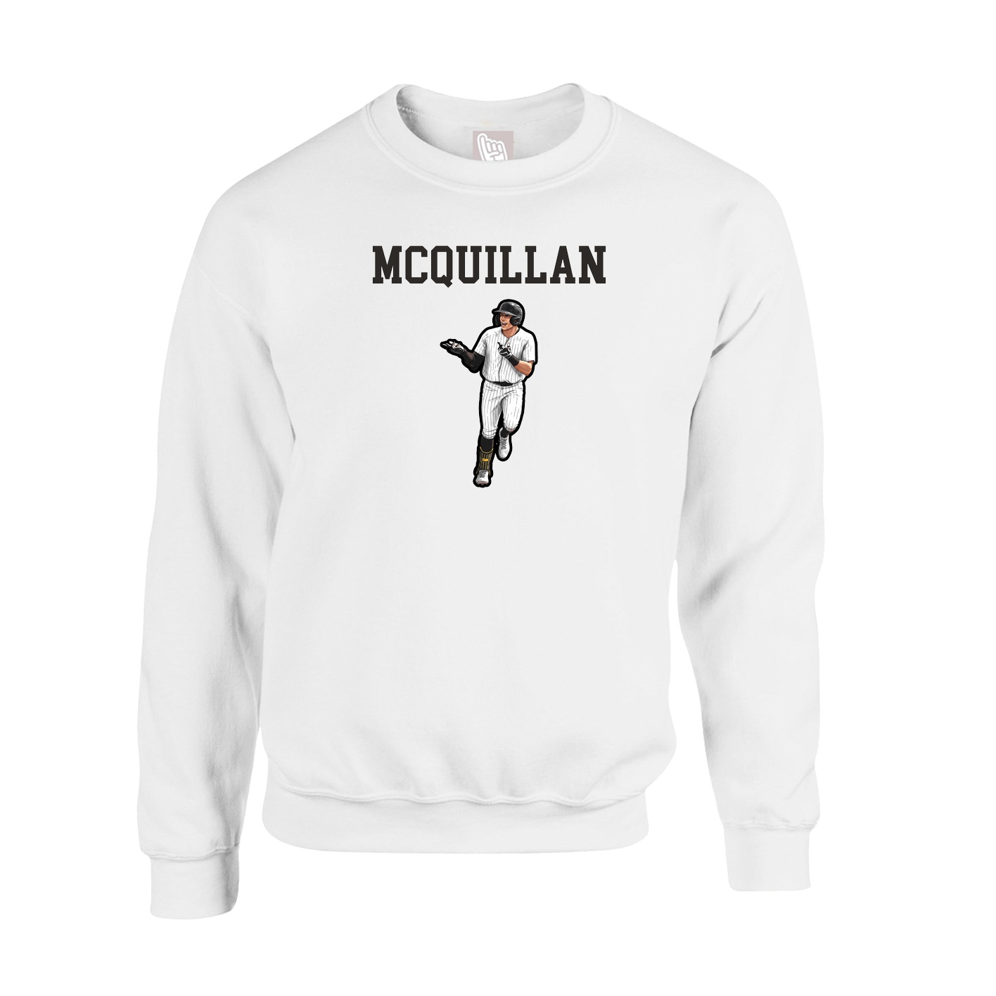 Fleece Crew — Shirsey in White
