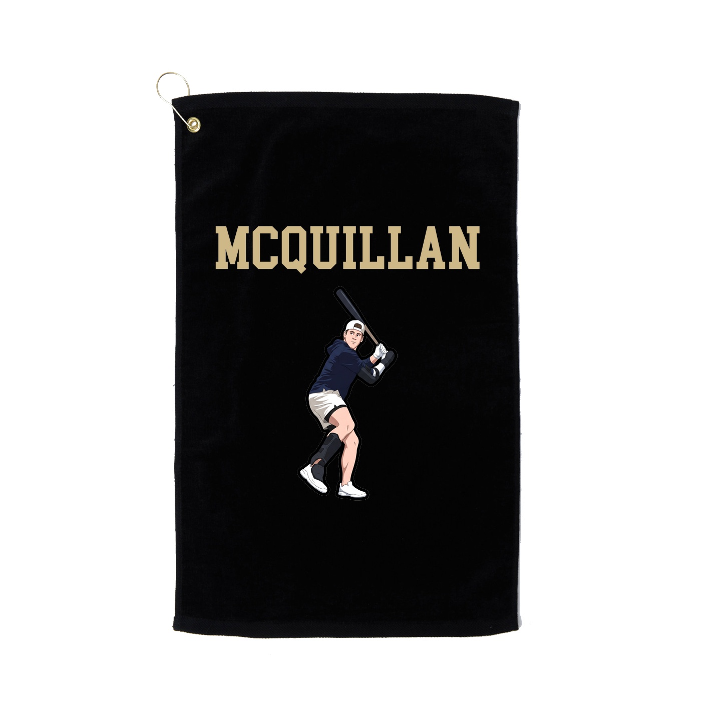 Golf Towel — Shirsey in Black