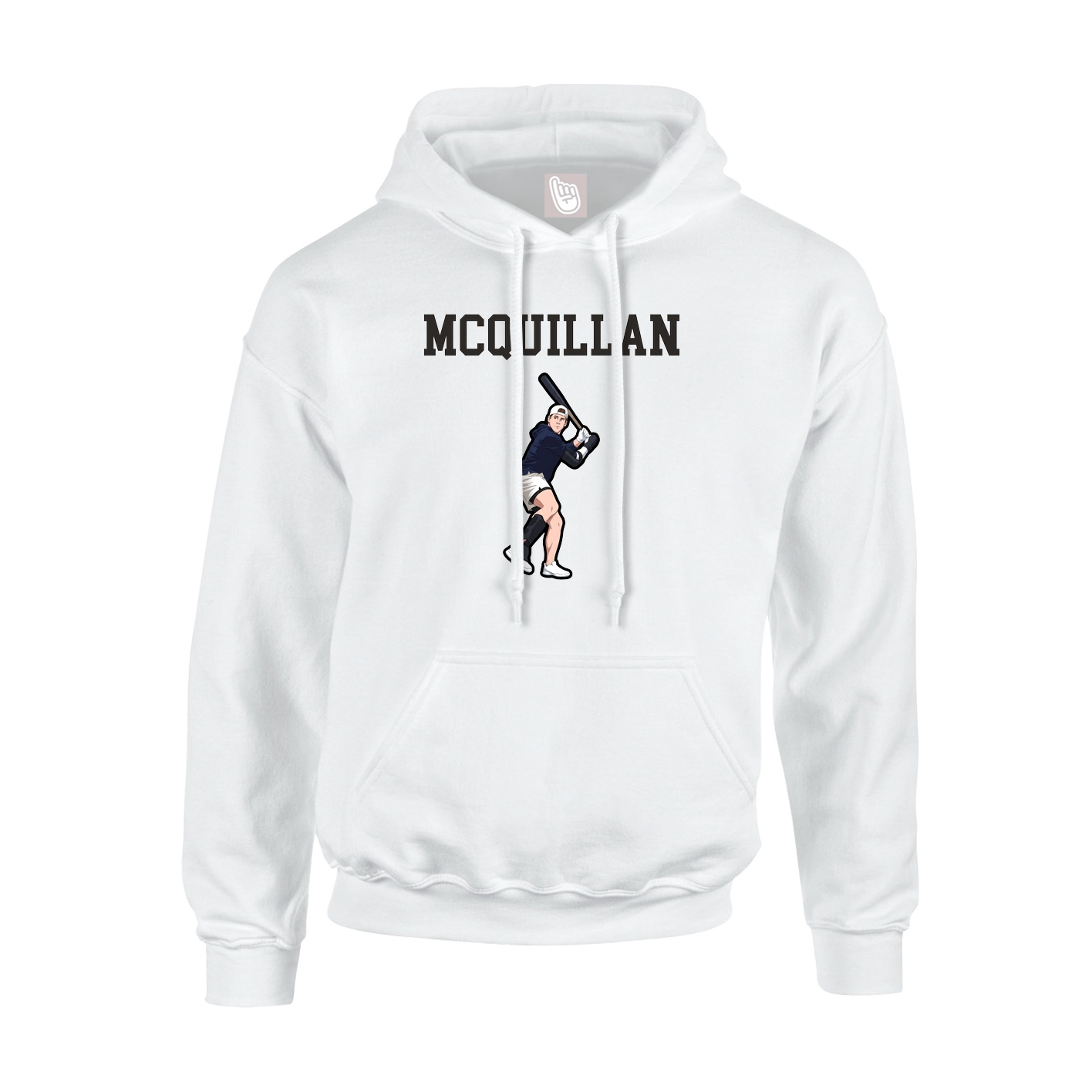 Hoodie — Shirsey in White