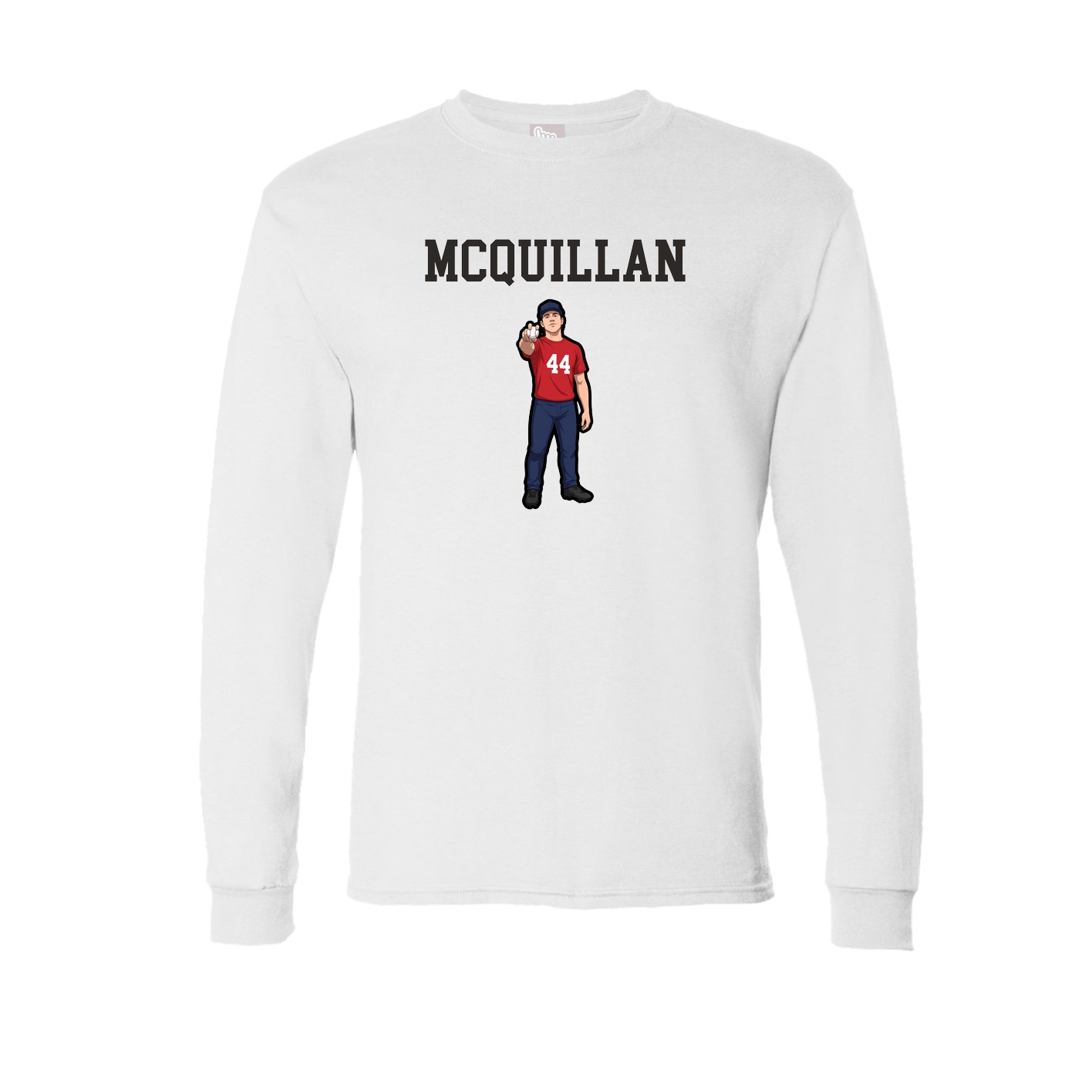 Long Sleeve Tee — Shirsey in White