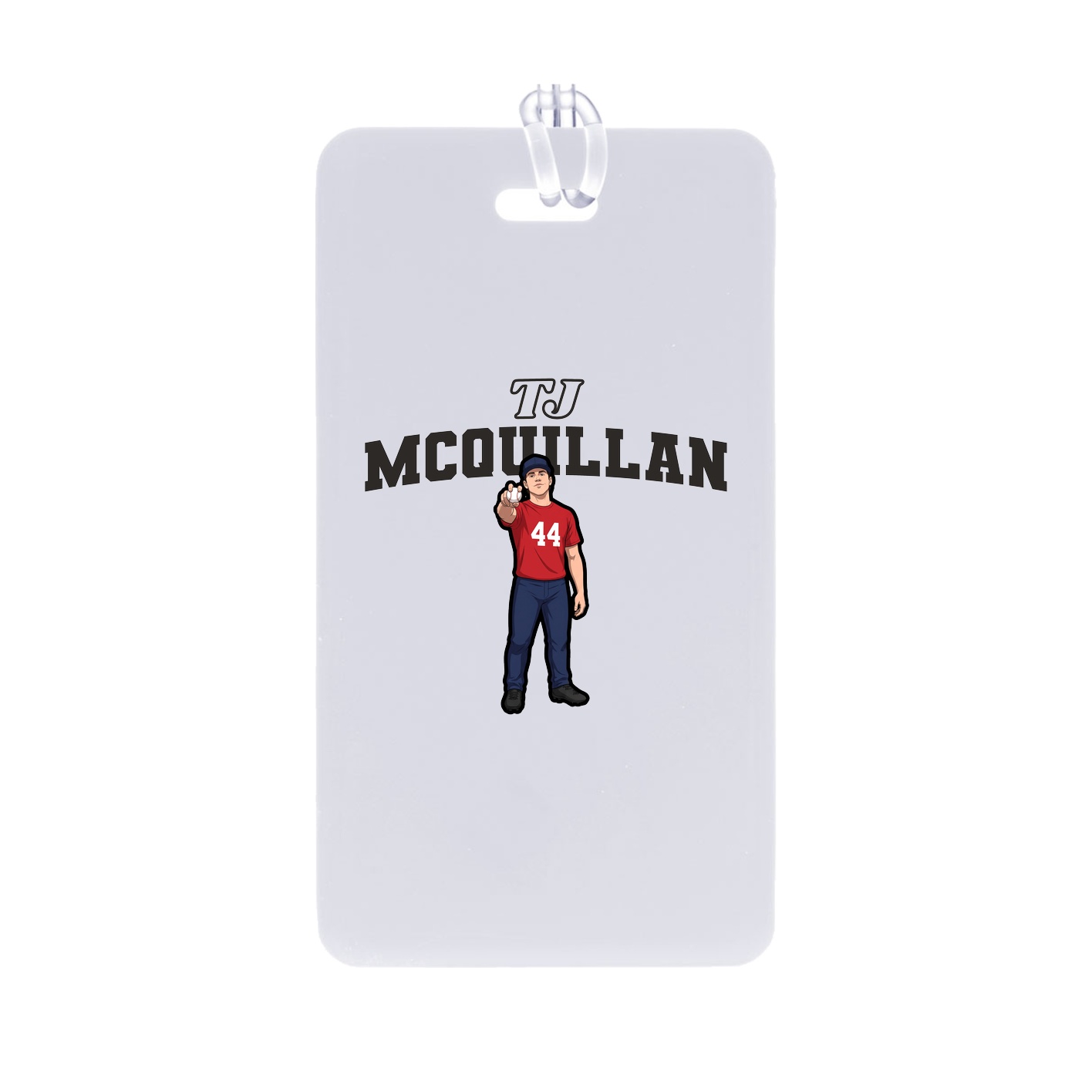 Bag Tag — Name Arch in Classic