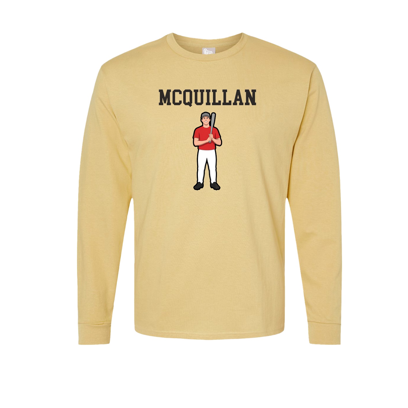 Long Sleeve Tee — Shirsey in Vegas Gold