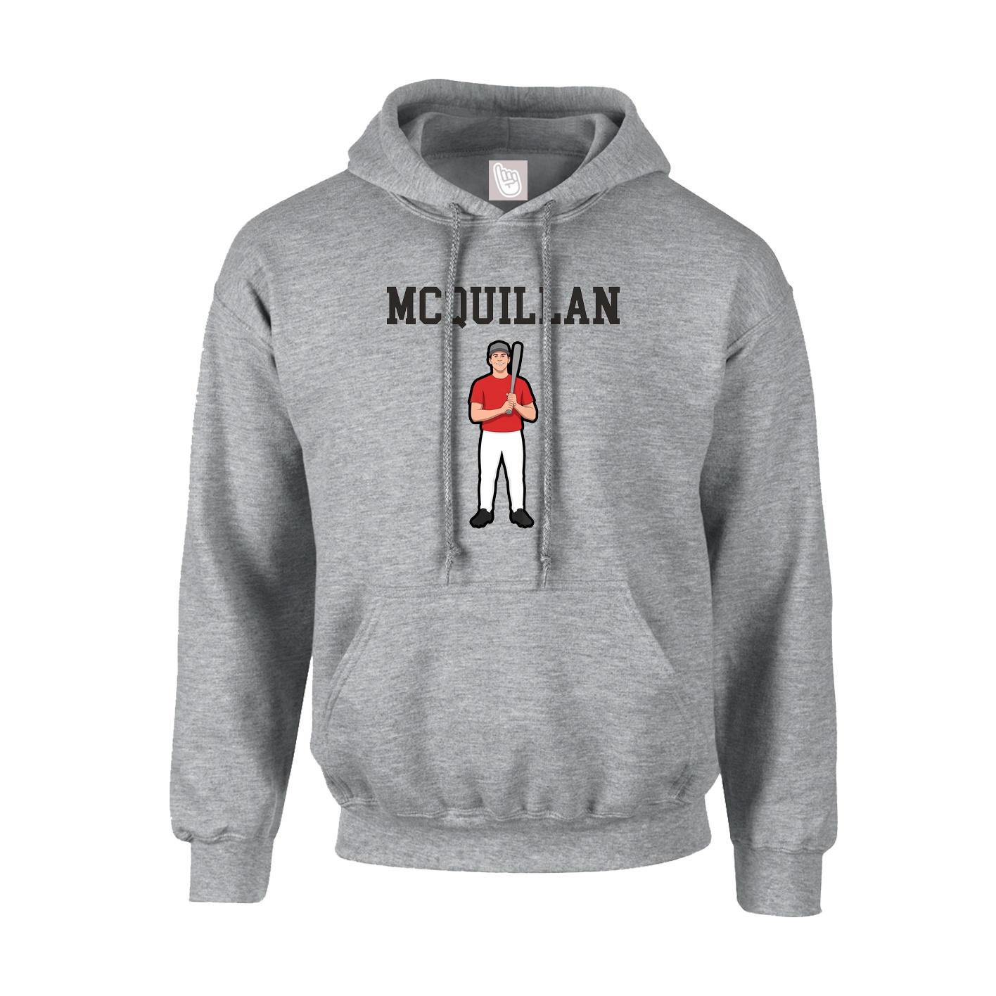 Hoodie — Shirsey in Grey