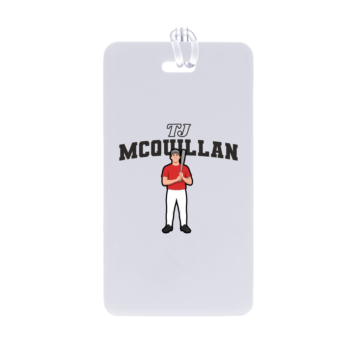 Bag Tag — Name Arch in Classic