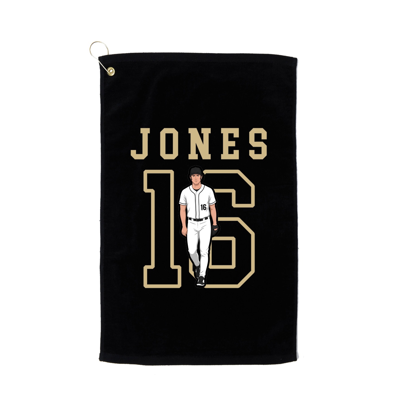 Golf Towel — Shirsey in Black