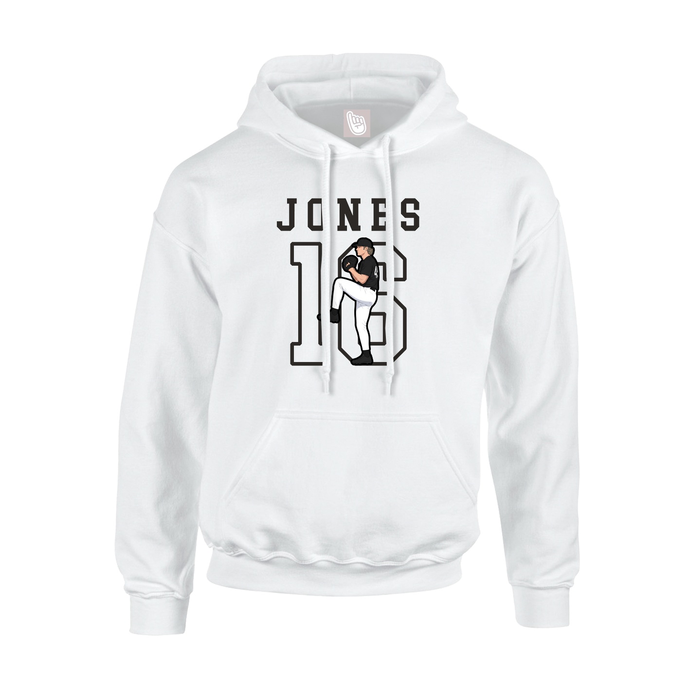 Hoodie — Shirsey in White