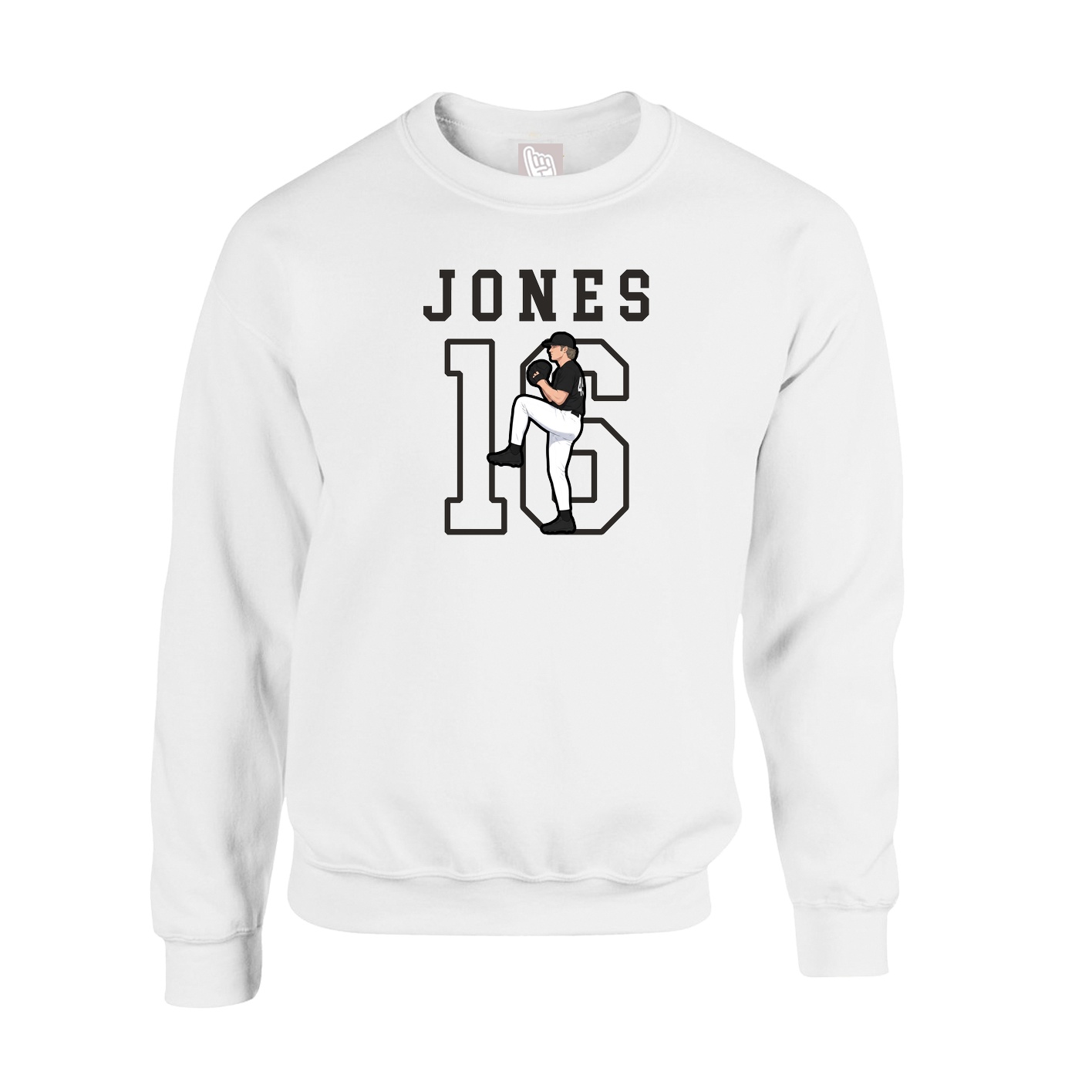 Fleece Crew — Shirsey in White