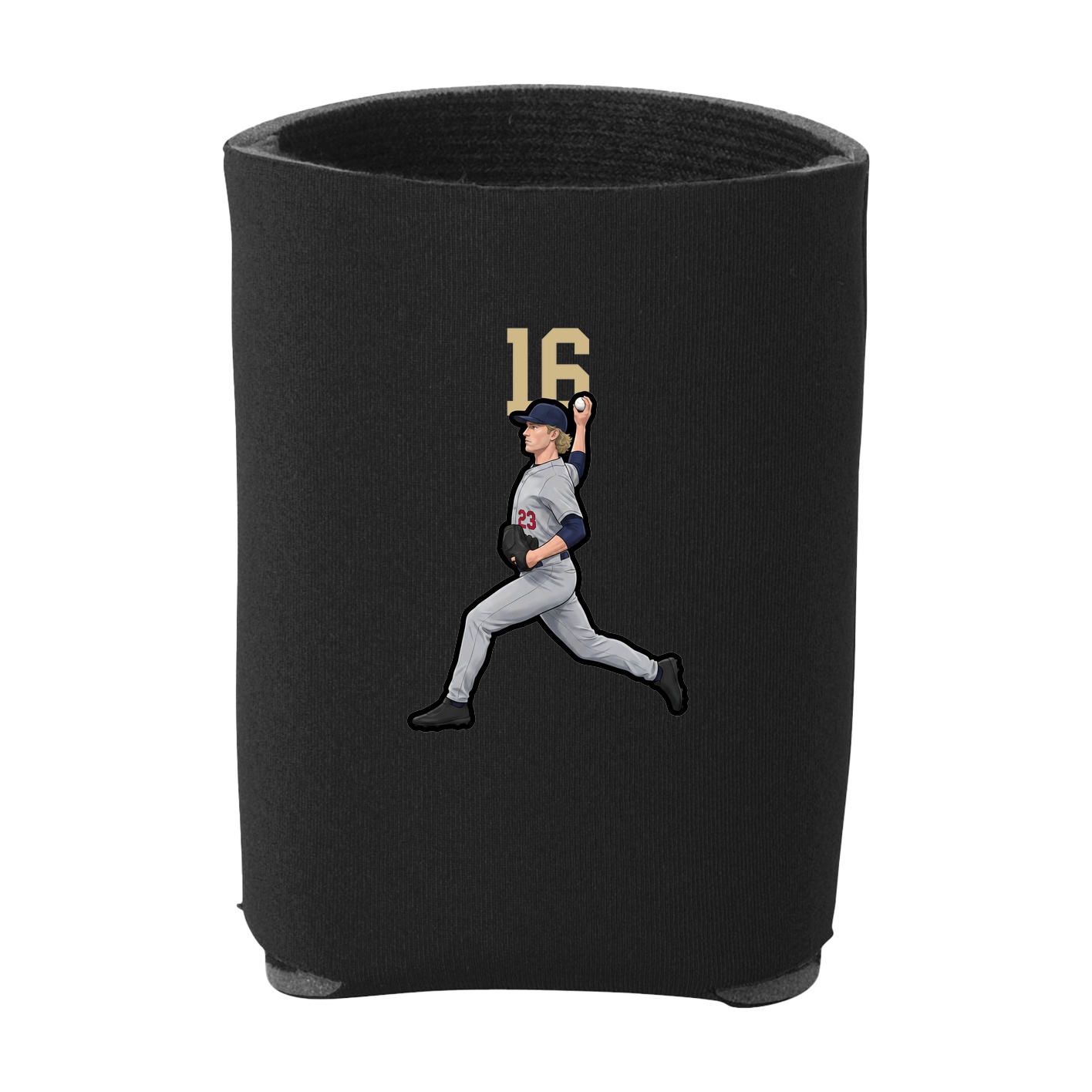 Can Holder — Number Top in Black