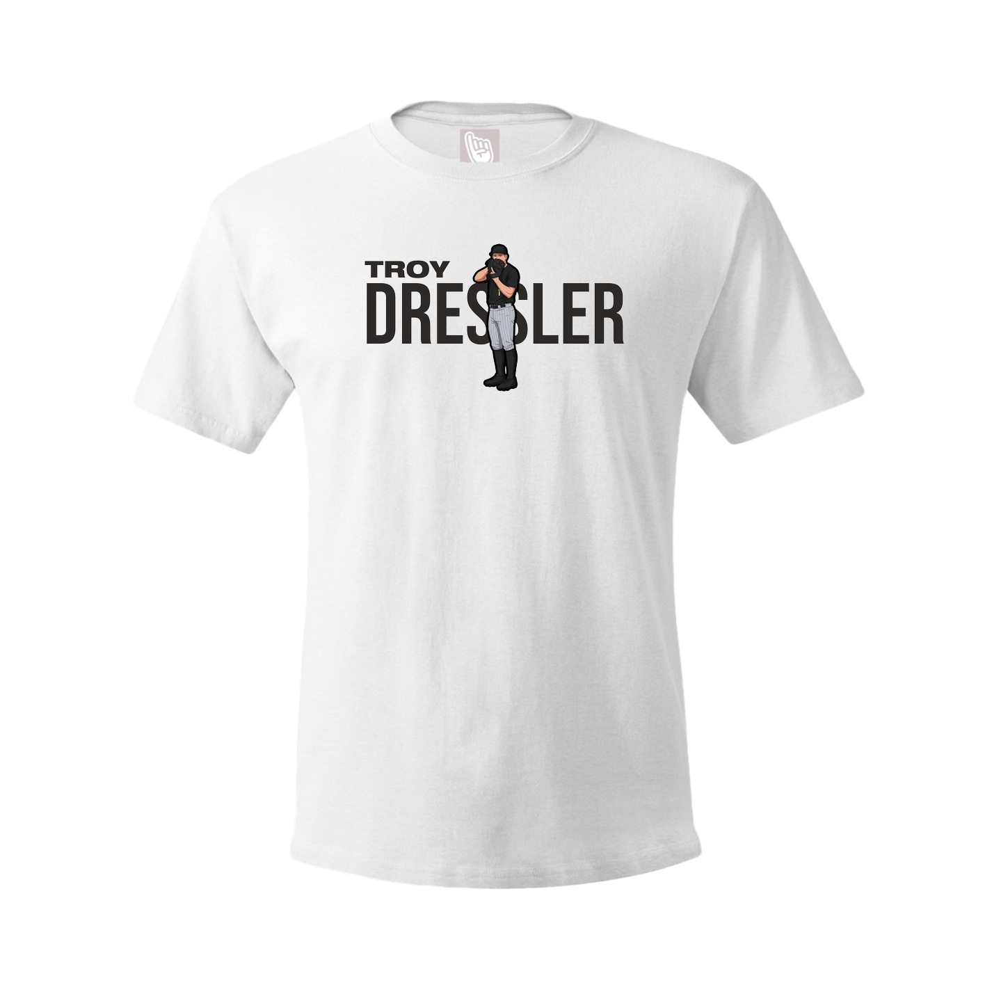 Youth Tee — Player Name in White