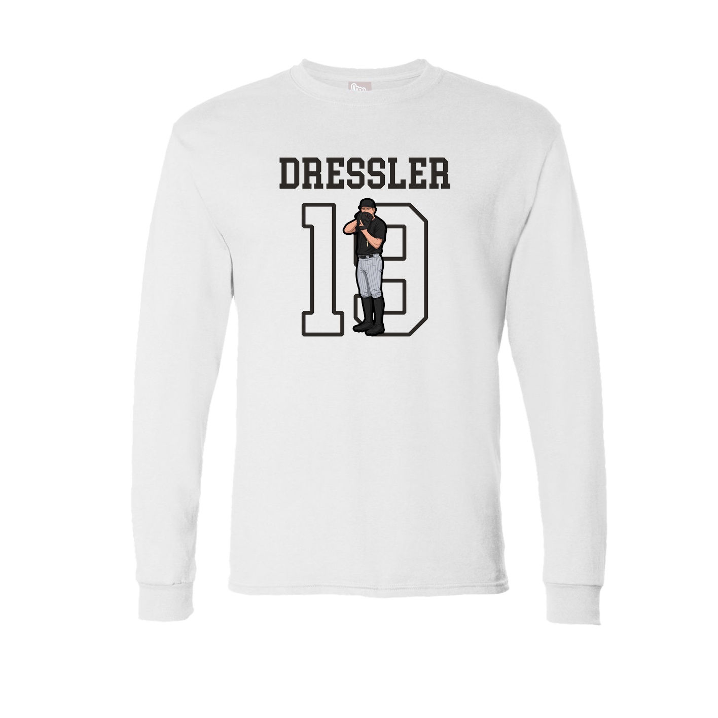 Long Sleeve Tee — Shirsey in White