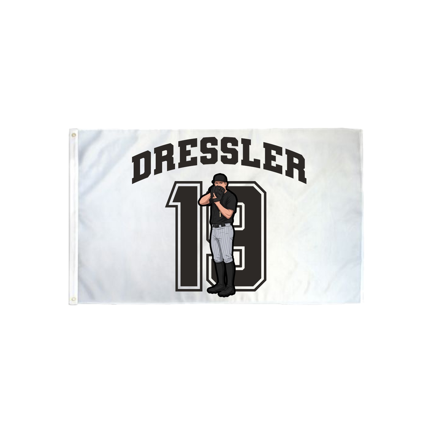 3x5 Flag — Number in Classic