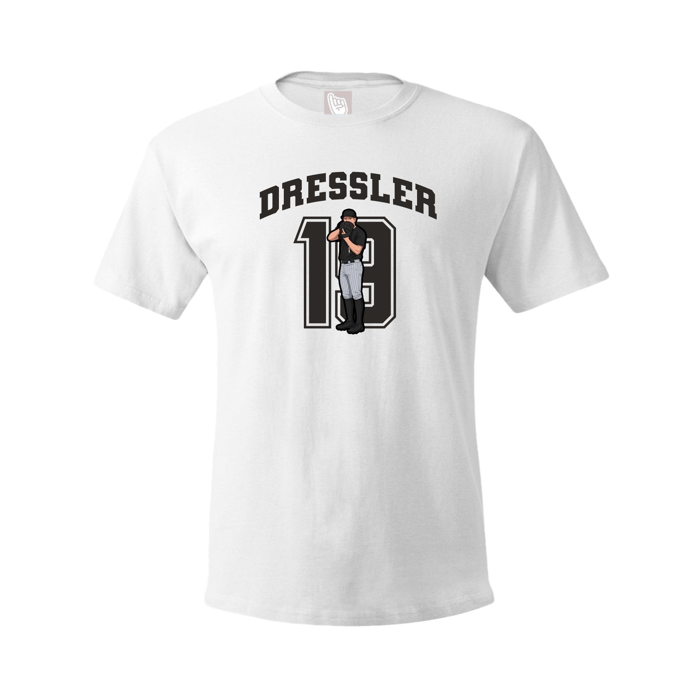 Tee — Number in White