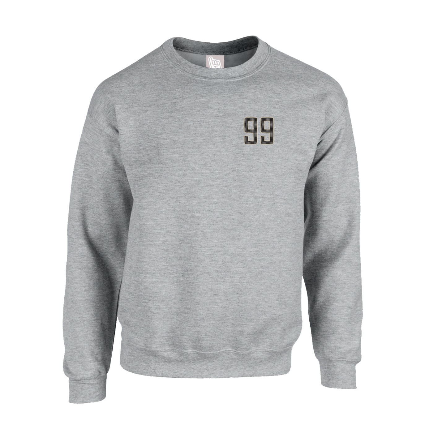 Fleece Crew — Front Shirsy in Grey