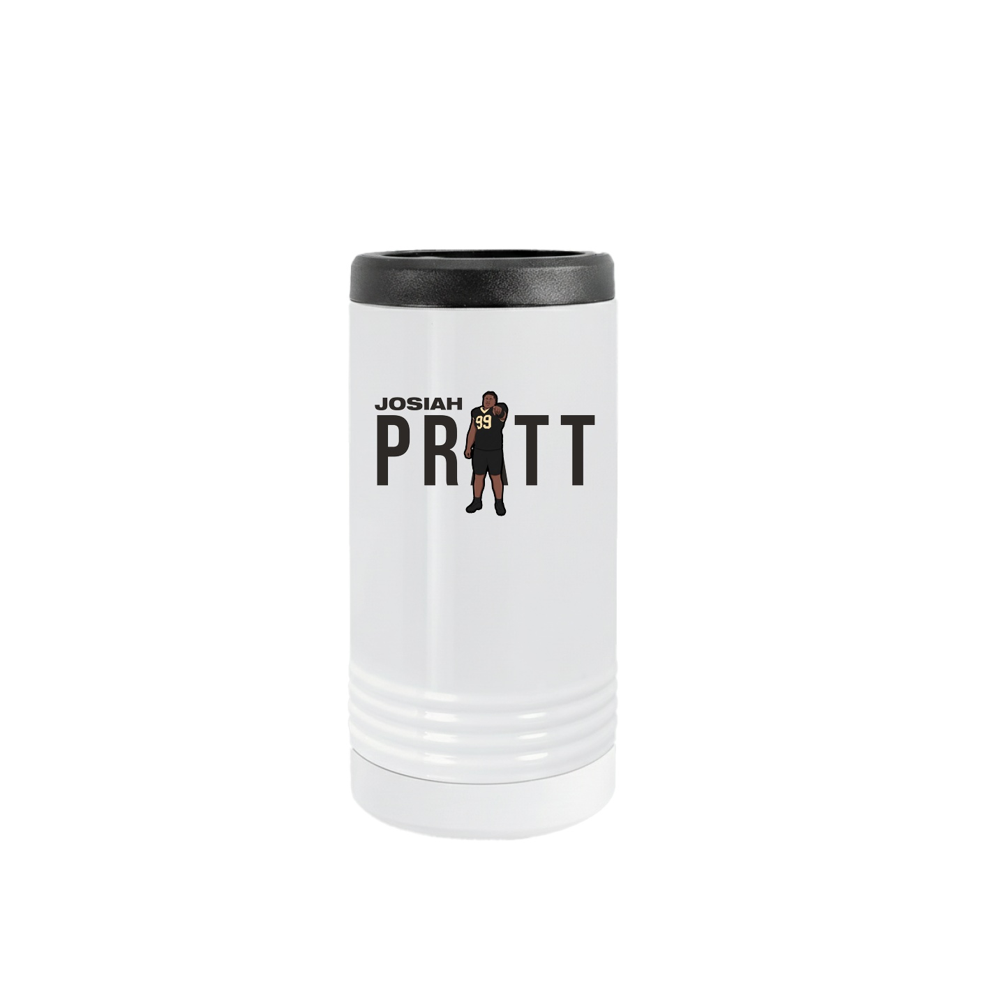 Slim Beverage Holder — Player Name in White