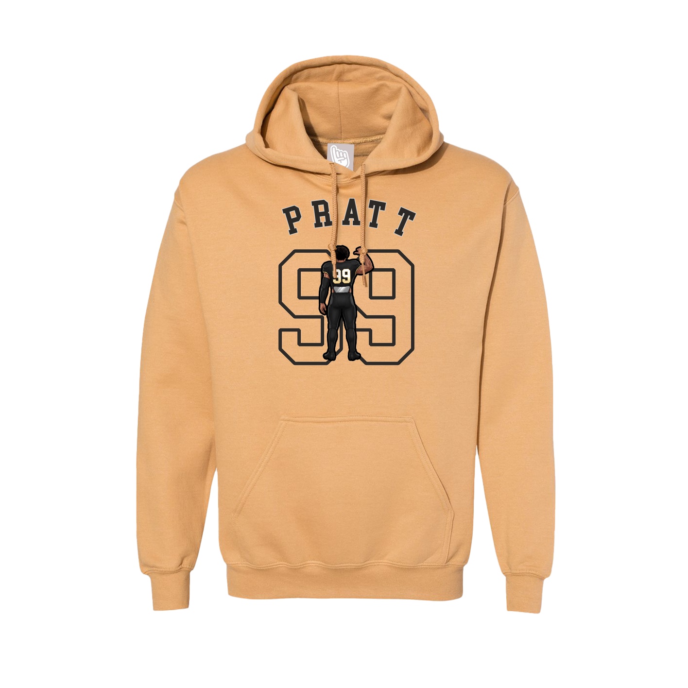 Hoodie — Shirsey Arch in Vegas Gold
