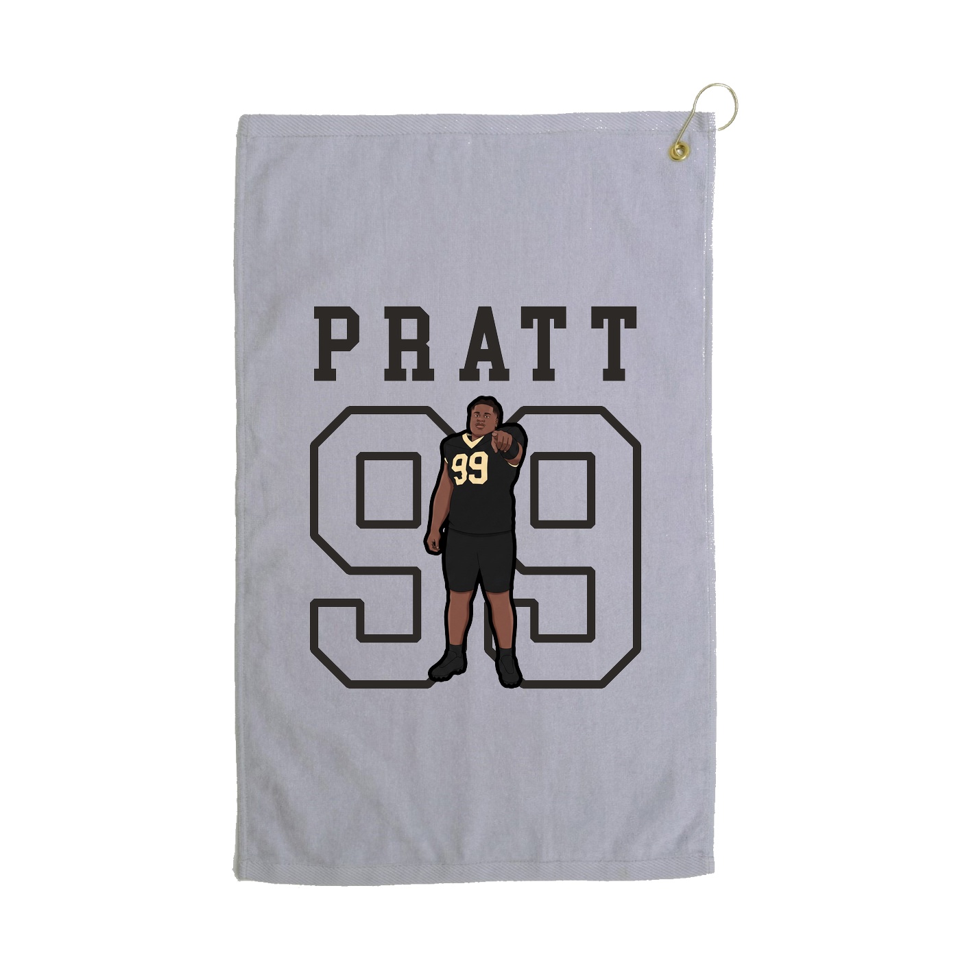 Golf Towel — Shirsey in Grey