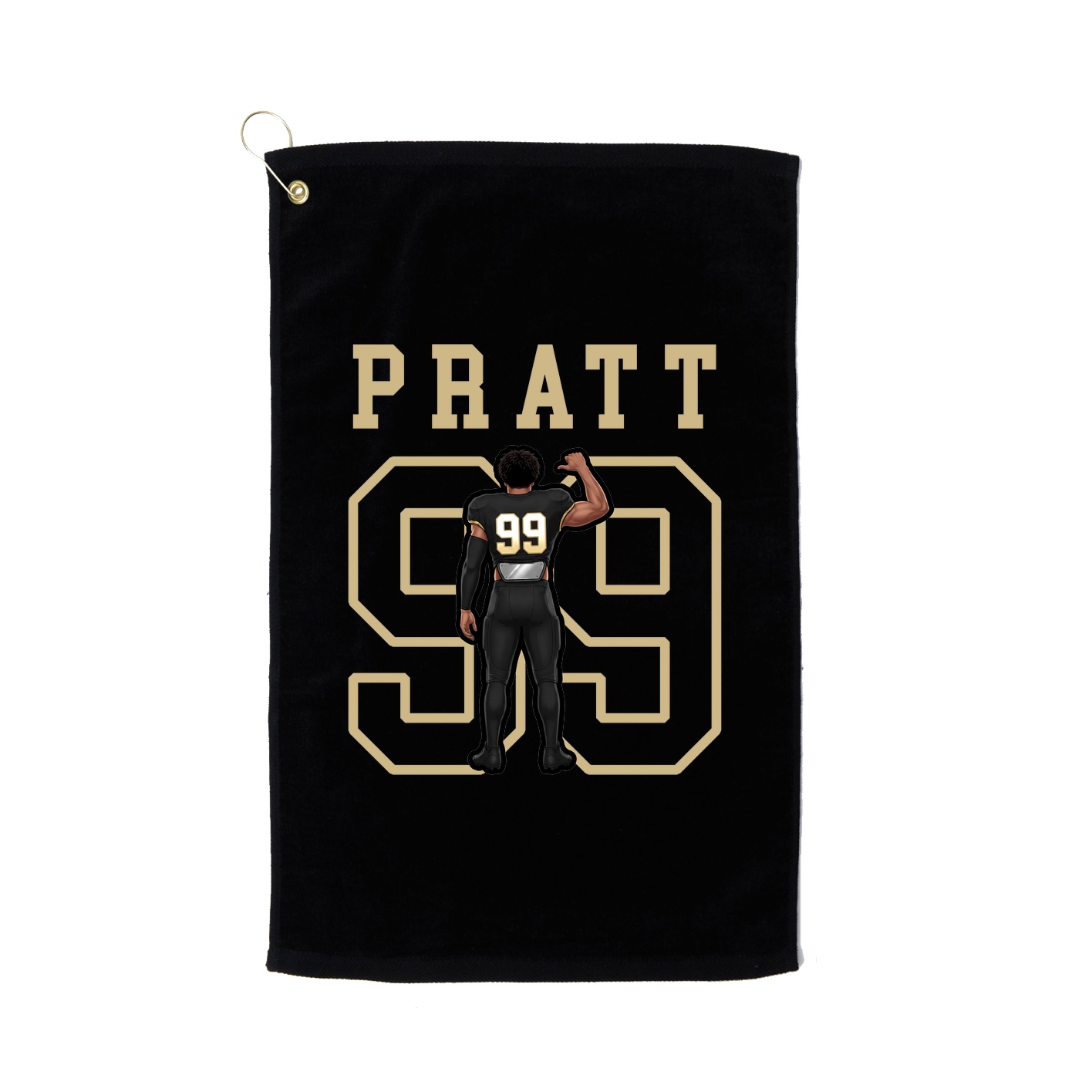 Golf Towel — Shirsey in Black