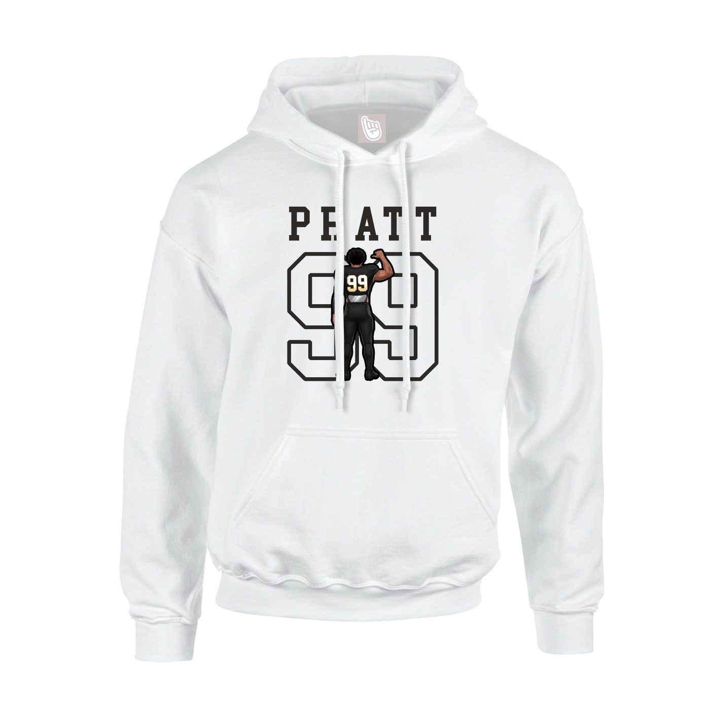 Youth Hoodie — Shirsey in White