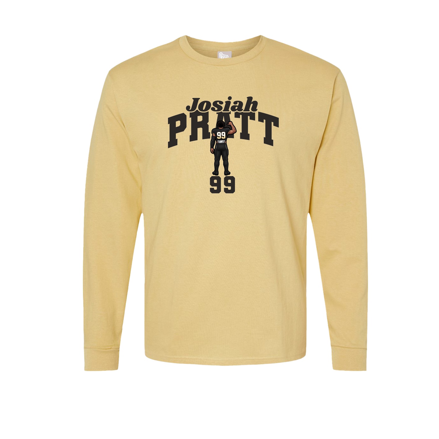 Long Sleeve Tee — Signature Arch in Vegas Gold