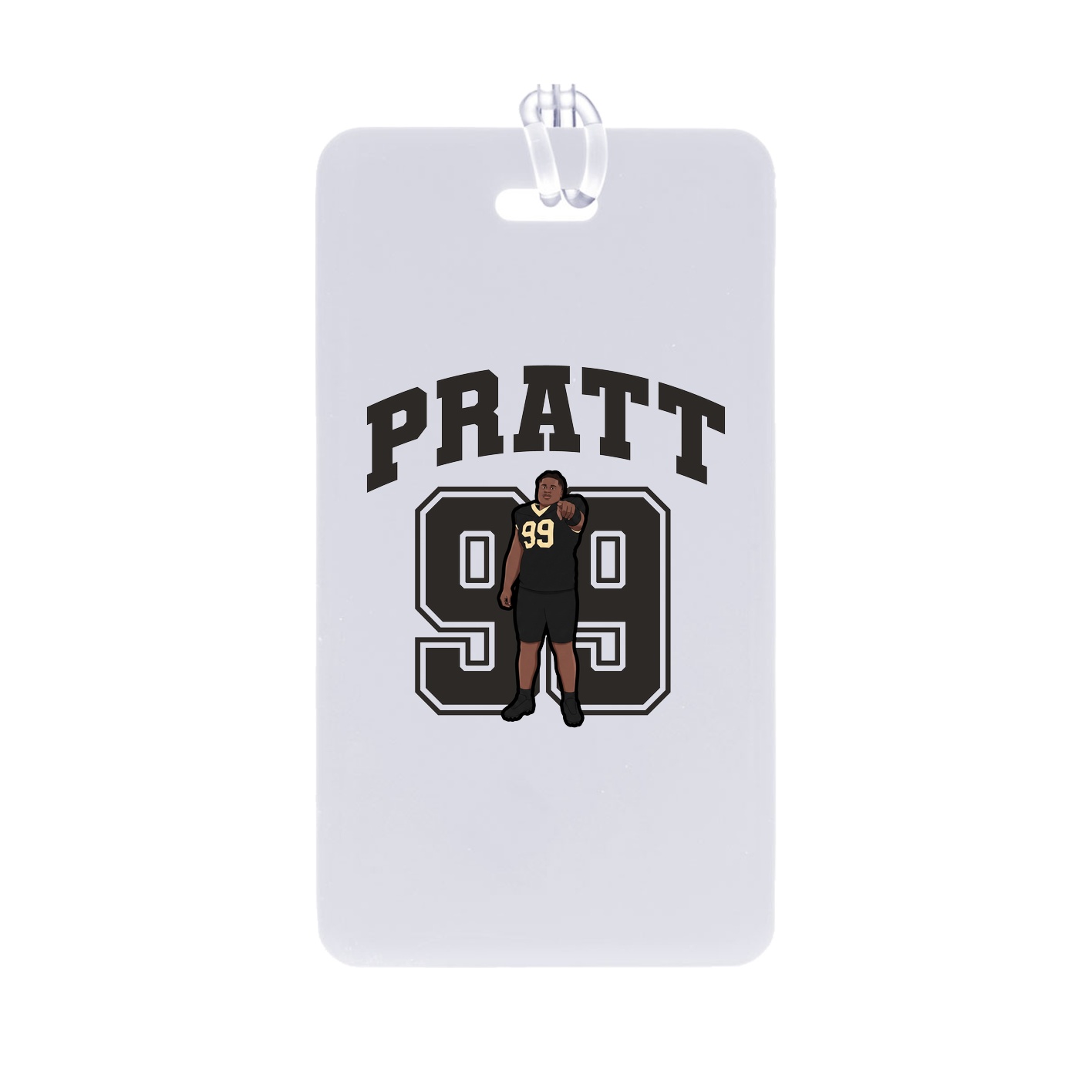 Bag Tag — Number in Classic