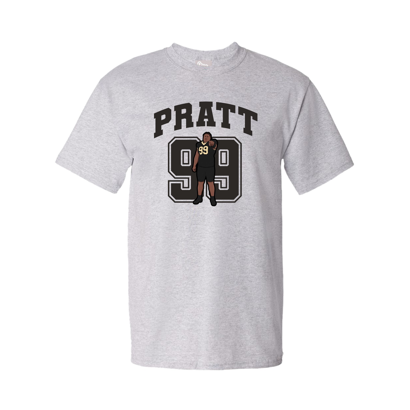 Tee — Number in Grey